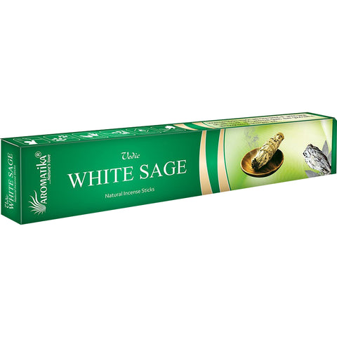 Vediški White Sage natūralūs smilkalai – meditacijai ir ramybei