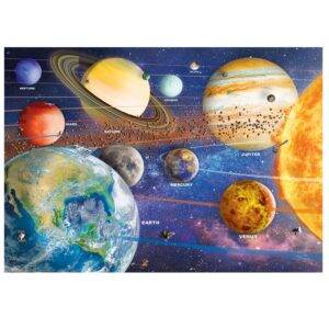 Žemės planetos dėlionė 550 dalių metalinėje dėžutėje, 8+