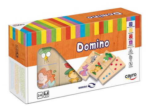 Cayro medinis domino „Domino Kids XL“, 2–4 žaid., nuo 2 m.