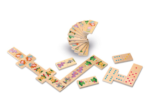 Cayro medinis domino „Domino Kids XL“, 2–4 žaid., nuo 2 m.