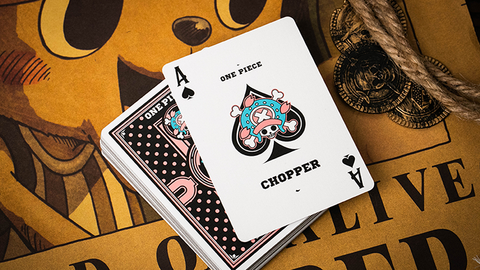 One Piece Chopper žaidimo kortos – licencijuota kolekcinė pokerio kaladė