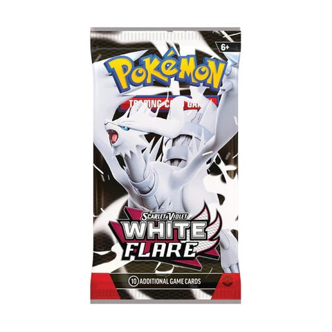 Pokémon TCG Scarlet & Violet White Flare papildymas – 10 kortų, anglų k.