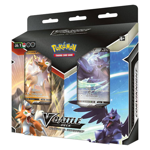 Pokémon TCG V Battle Deck rinkinys: Lycanroc prieš Corviknight