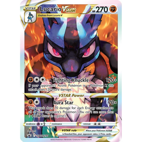 Pokémon Crown Zenith Elite Trainer Box Lucario rinkinys kolekcininkams