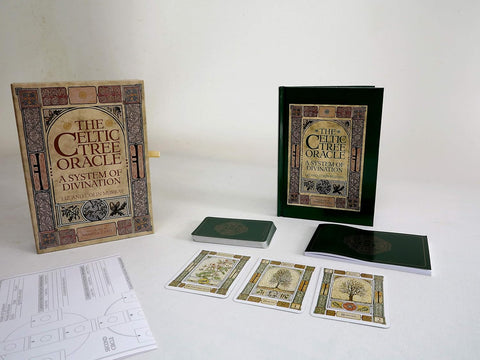 Keltų Medžio Orakulas – Ogham būrimo kortos su knyga (25 kortos)