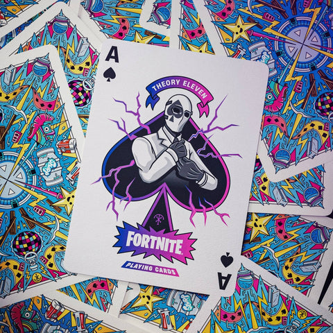Premium Fortnite kolekcinės žaidimo kortos – ryškus dizainas