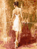 Tapyba Pagal Skaičius: „Baleto šokėja“ 30x40 cm