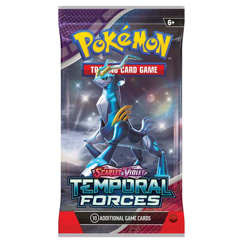 Pokémon TCG Scarlet & Violet: Temporal Forces boosteris (10 kortų, anglų k.)