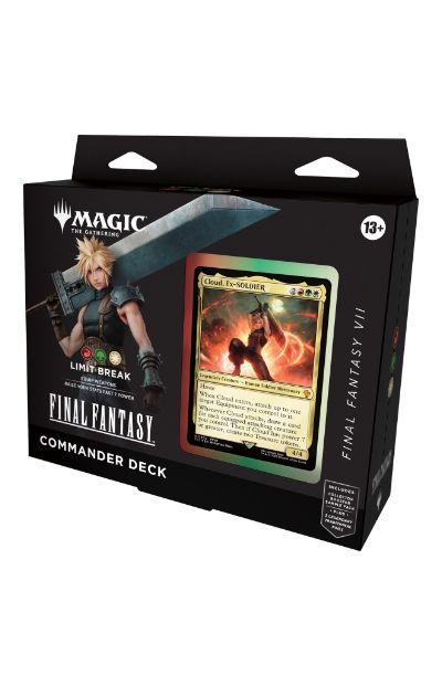 Magic: The Gathering Final Fantasy VII Limit Break Commander kaladė