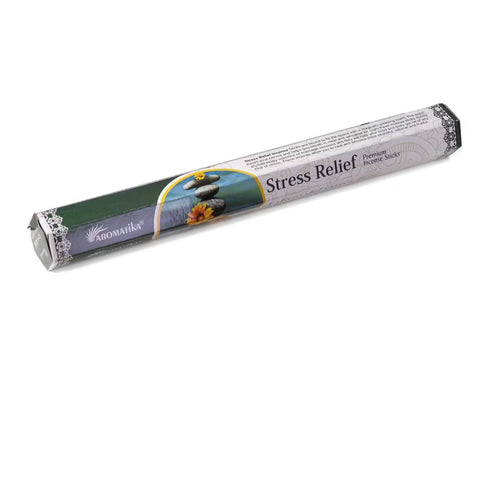 Natūralūs „Stress Relief“ smilkalai lazdelėmis su eteriniais aliejais 20 g