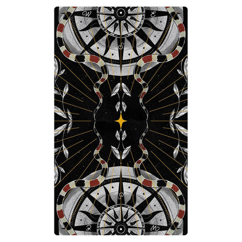 Soul Reflections Tarot kortos savęs pažinimui su aukso folija