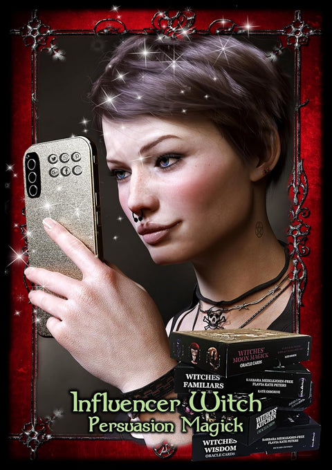 Witches of the Craft orakulo kortos – Solarus, 48 vnt., būrimams