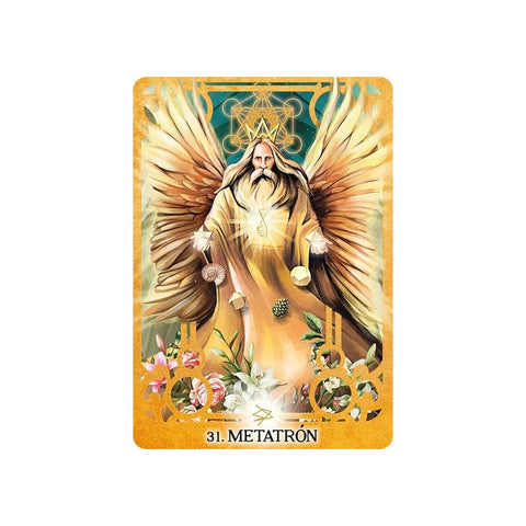 Arkangelų ugnies orakulo kortos, ispanų k., su vadovu – Inner Traditions