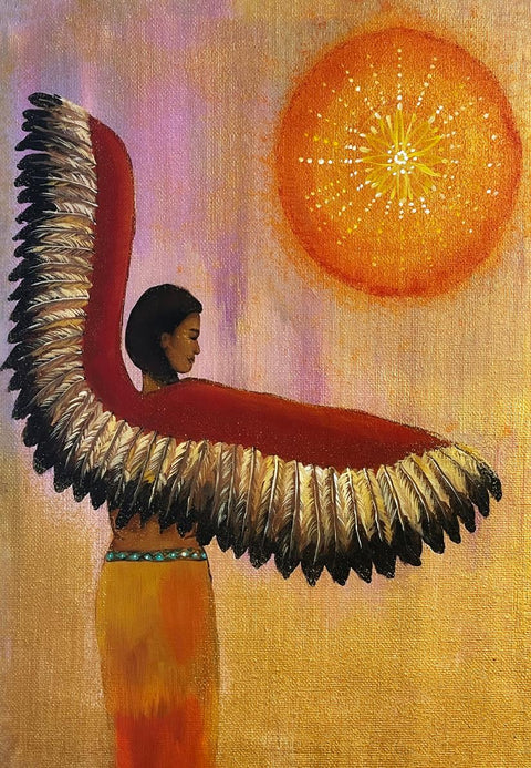 Spirit Dreaming sielos vedimo oracle kortos, 40 kortų