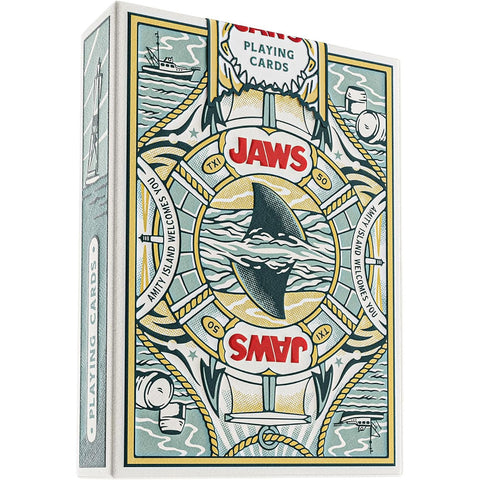 Theory11 JAWS žaidimo kortos – kolekcinė kaladė filmo gerbėjams