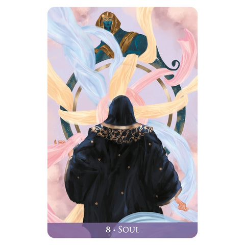 Akashic Connection orakulo kortos su spalvota knyga, Lo Scarabeo