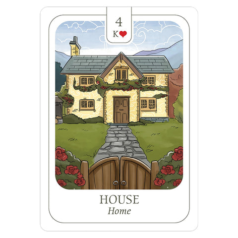 Simplicity Lenormand kaladė pradedantiesiems, 41 korta su vadovu