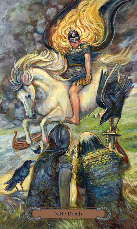 Unbridled Spirit Taro kortos žirgų mylėtojams: 78 kortos, vadovas – Llewellyn