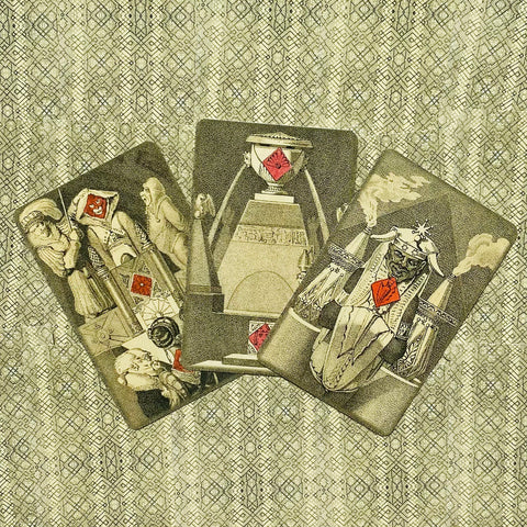 Oracular Cards Of Change žaidimų kortos