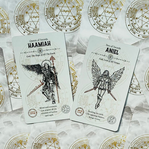 Angel Tarot kortos