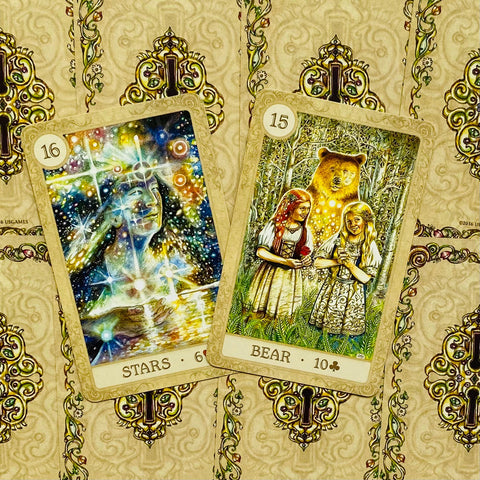 Fairy Tale Lenormand skardinėje dėžutėje