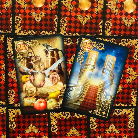 Gilded Reverie Lenormand kortos