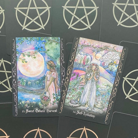 The Solitary Witch Oracle kortos
