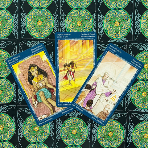 Tarott Of The Mystic Spiral kortos