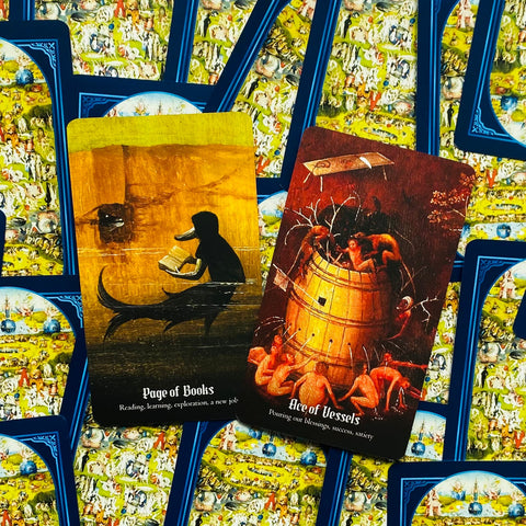 Hieronymus Bosch Tarot kortos