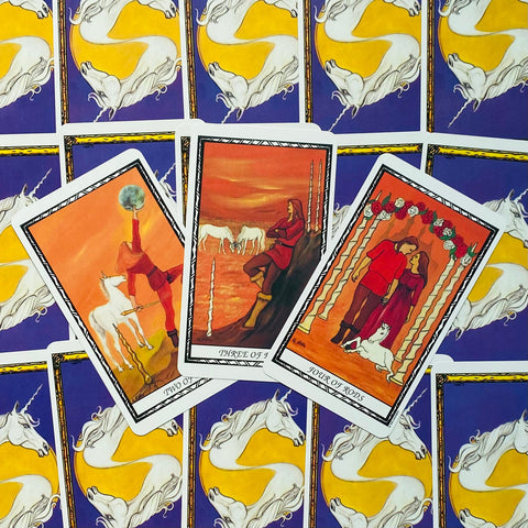 Unicorn Tarot kortos