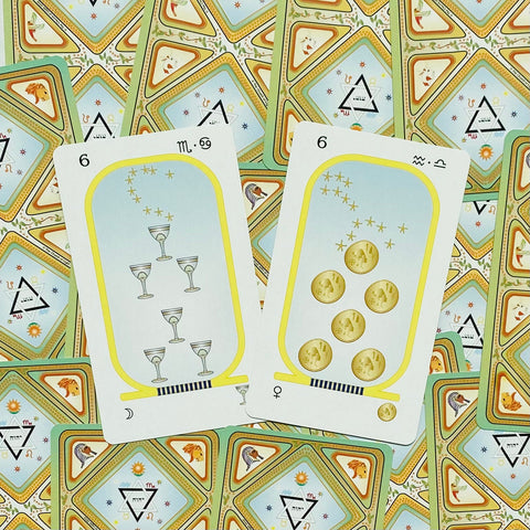 Brotherhood Of Light Egyptian Tarot kortos