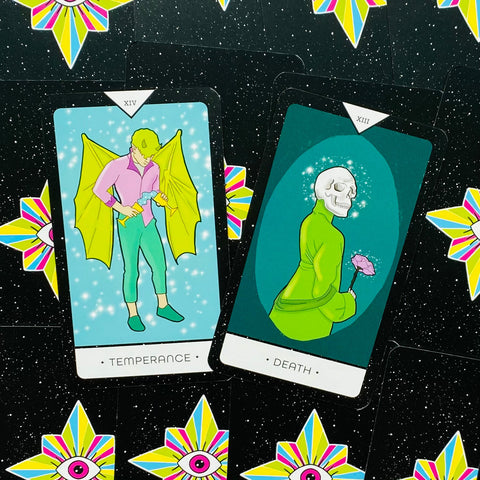 Rainbow Moon Tarot kortos