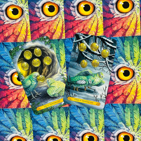Tarott of the owls kortos