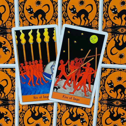 Halloween Tarot kortos