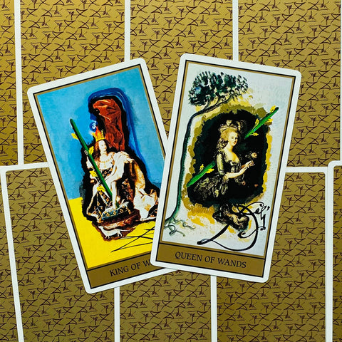 Tarott Universal Salvador Dali Gold edition Tarot kortos