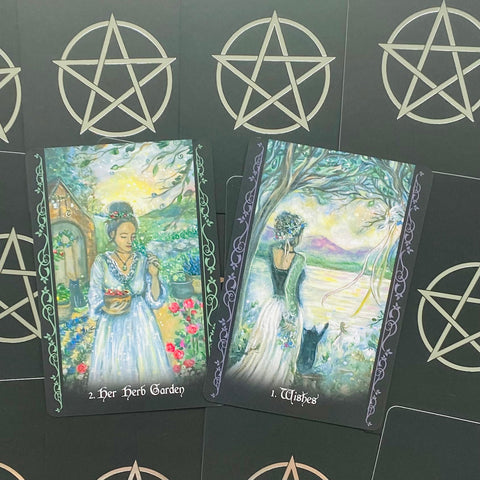 The Solitary Witch Oracle kortos