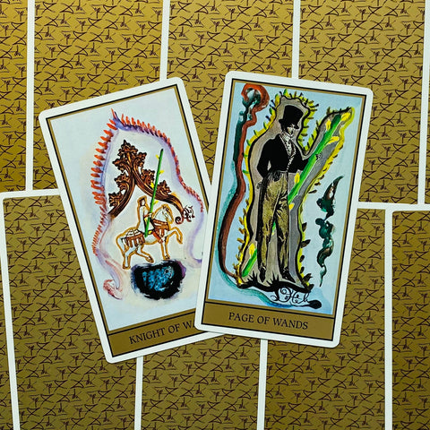 Tarott Universal Salvador Dali Gold edition Tarot kortos