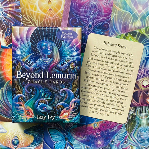 Beyond Lemuria Oracle pocket kortos