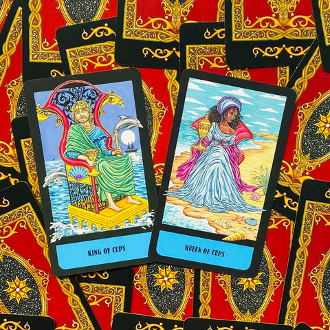 Mystical realm Tarot kortos