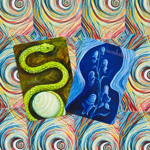 Liminal Spirits Oracle kortos