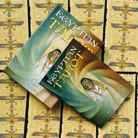 Egyptian Tarott Grand Trumps kortos