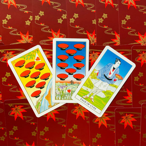 Ukiyoe Tarot kortos