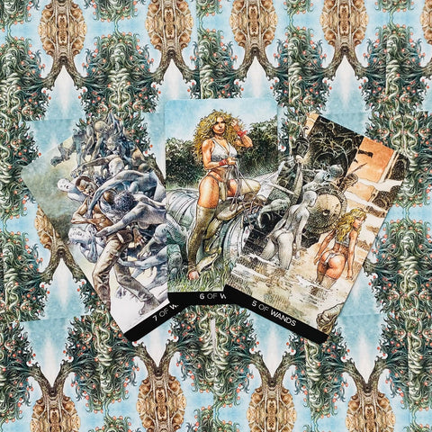 Serpieri Tarot kortos