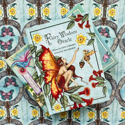 Fairy Wisdom Oracle kortos ir knyga
