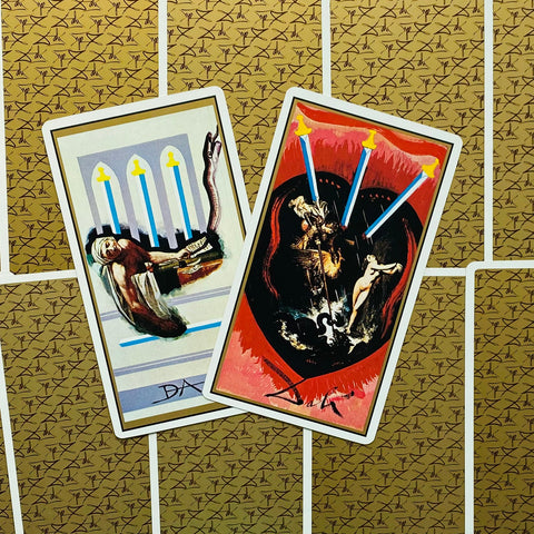 Tarott Universal Salvador Dali Gold edition Tarot kortos