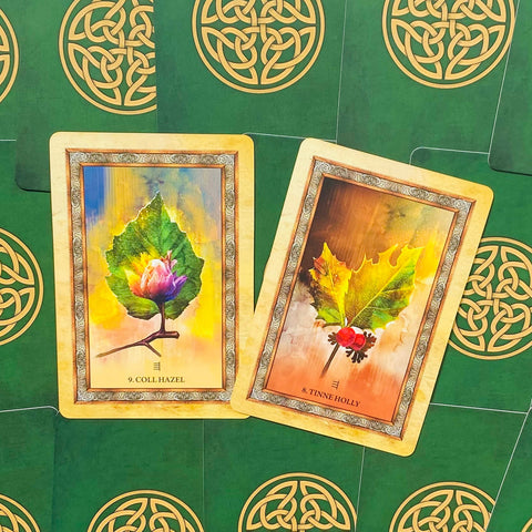 Celtic Tree Oracle kortos