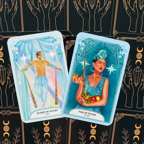 The Crystal Magic Tarot kortos