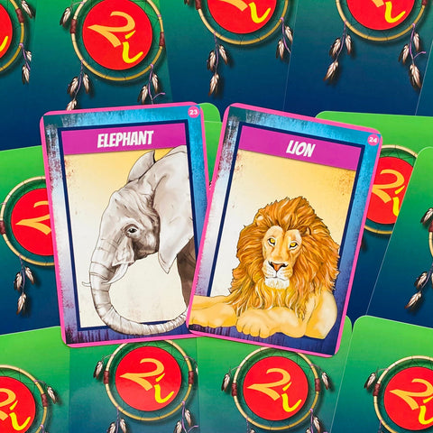 Shamanic Power Animal Oracle kortos