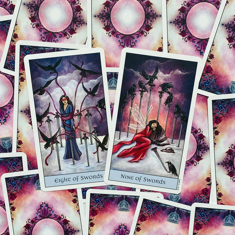 Crystal Visions Tarot kortos