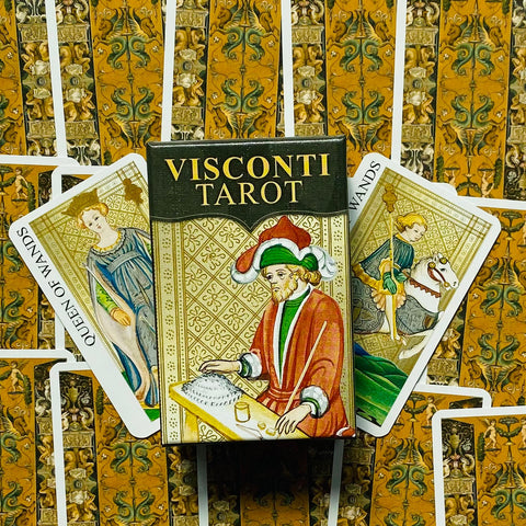 Visconti Mini Tarot kortos